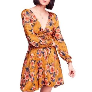 Free People Neutral Co Mini Casual Dress